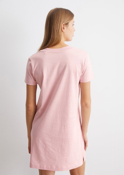 Lounge dress — Blush Stripe