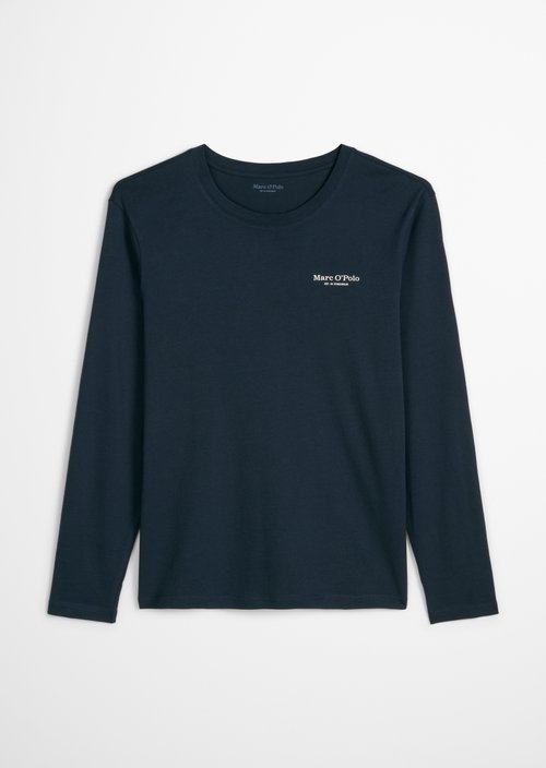 Lounge longsleeve regular — Dark Navy Q898