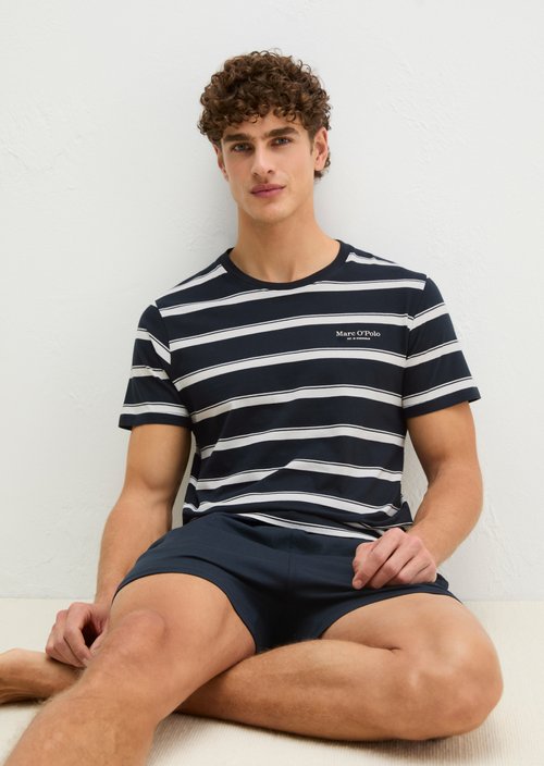 Lounge set — Dark Navy Stripe/Dark Navy 2