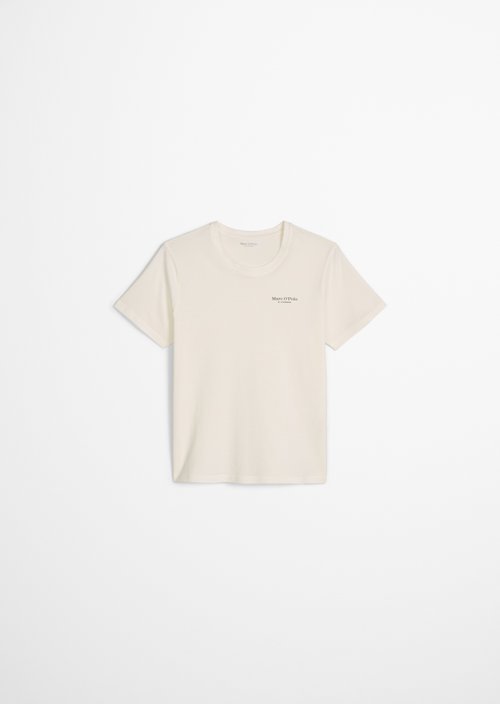Lounge T-shirt regular — White Cotton Q152