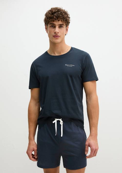 Lounge T-shirt regular Dark Navy Q898 - Product image 1