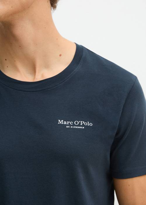 Lounge T-shirt regular Dark Navy Q898 - Product image 2