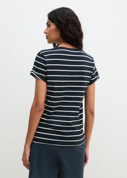 Lounge pyjama set — Dark Navy Stripe/Dark Navy 1