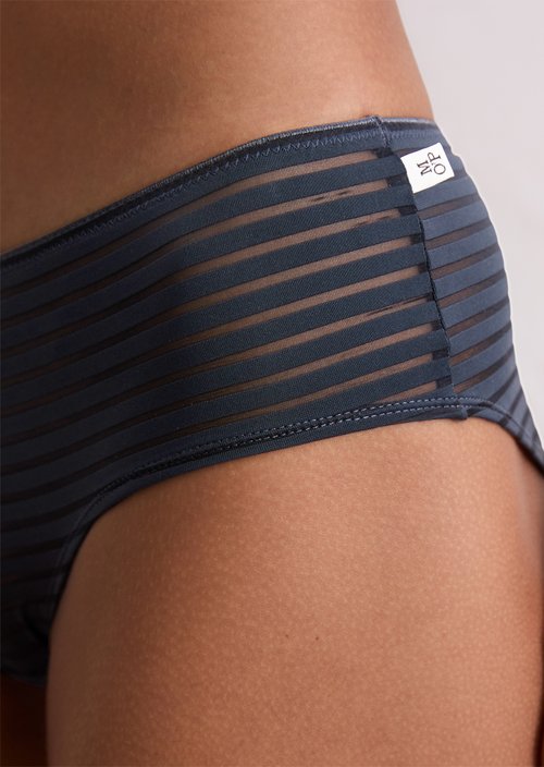 Hipster panty — Dark Navy Q898