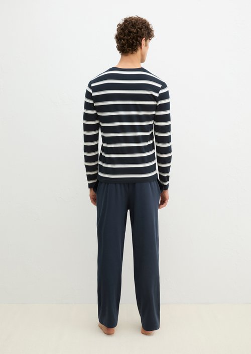 Lounge set — Dark Navy Stripe/Dark Navy 2