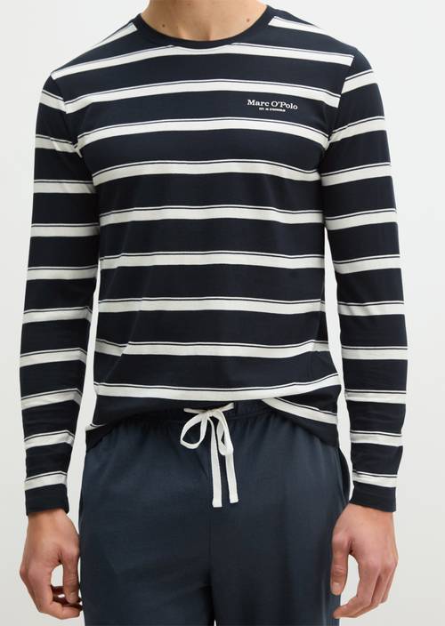 Loungeset Dark Navy Stripe/Dark Navy 2 - Product afbeelding 2