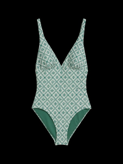 Swimsuit — Summer Pine Print