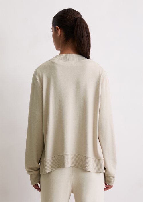 Lounge cardigan — Chateau Gray
