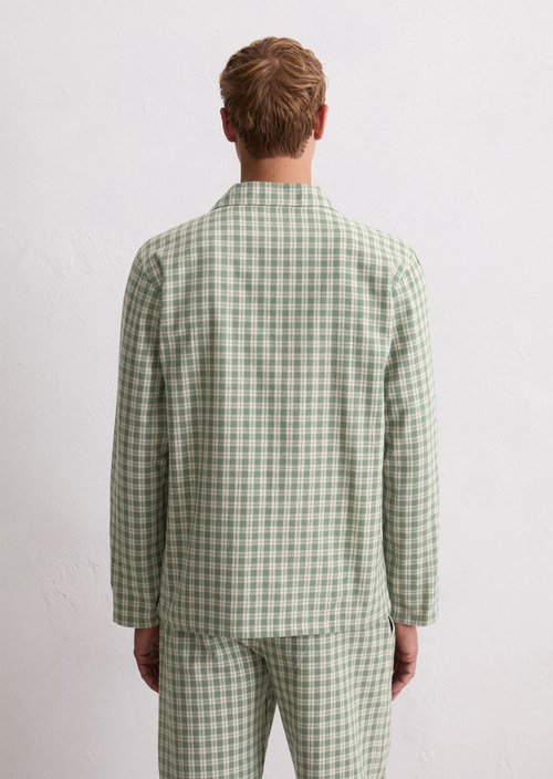 Lounge shirt — Winter Sage Check