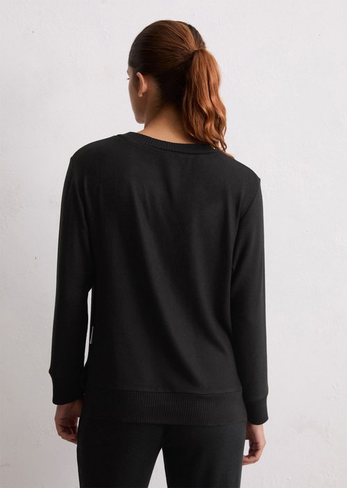 Lounge sweater — Black