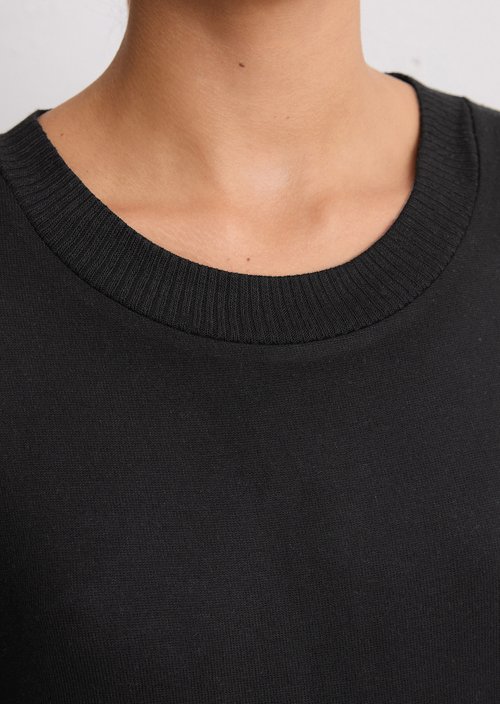 Lounge sweater — Black