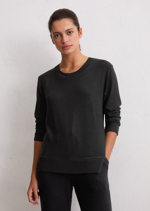 Lounge sweater — Black