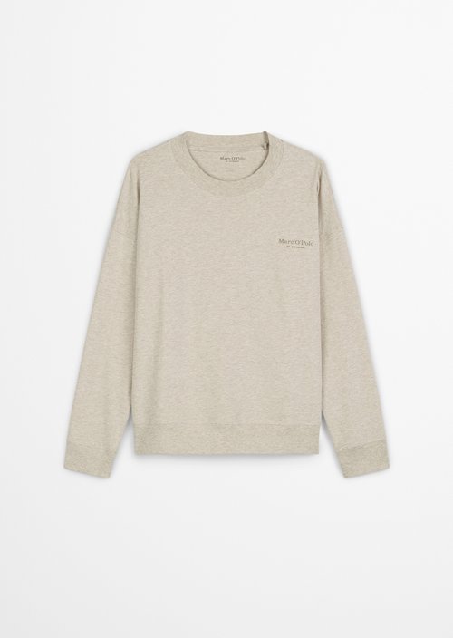 Long-sleeved lounge shirt — Chateau Gray Melan