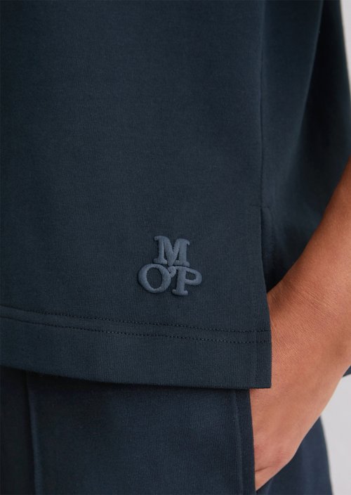 Lounge polo shirt — Dark Navy Q898