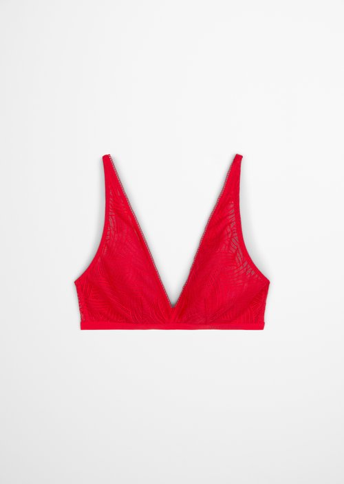 Bralette — Bright Red Q385
