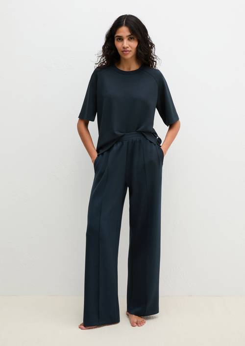 Lounge-Hose Dark Navy Q898 - Produkt Bild 1