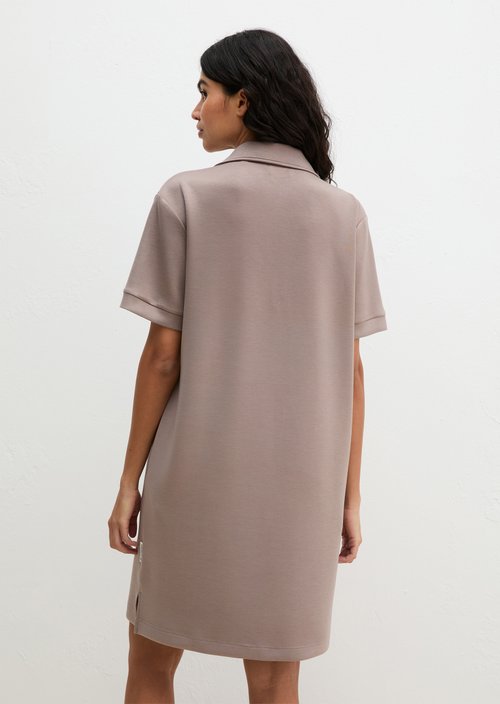 Lounge polo dress — Driftwood
