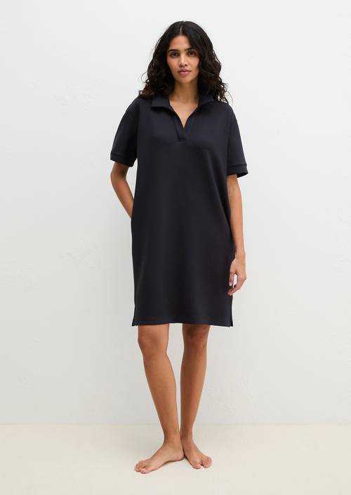 Robe polo lounge Dark Navy Q898 - Image du produit 1
