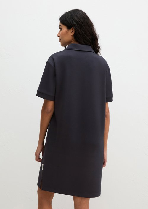 Lounge polo dress — Dark Navy Q898