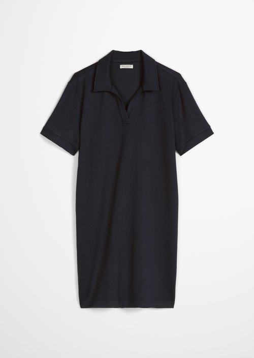 Lounge polo dress — Dark Navy Q898