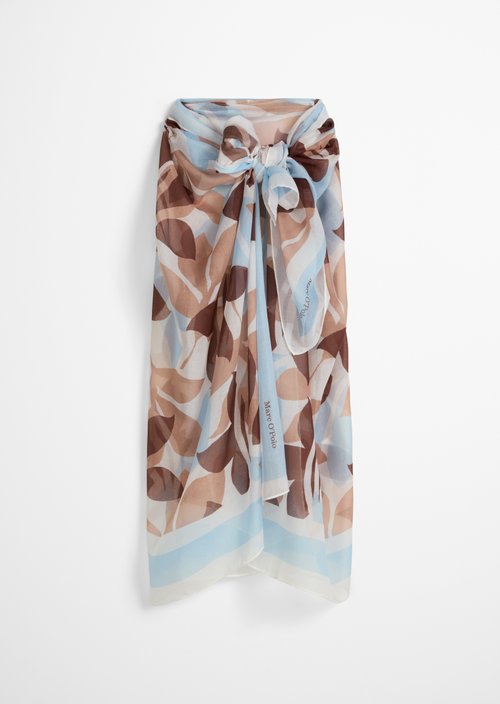 Pareo — Breezy Leaf Print