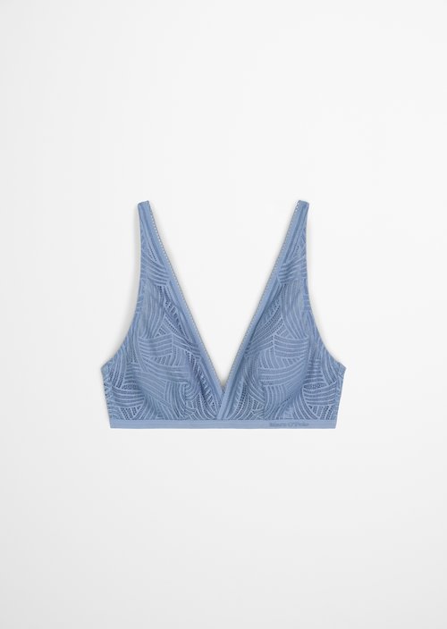 Bralette — Country Blue
