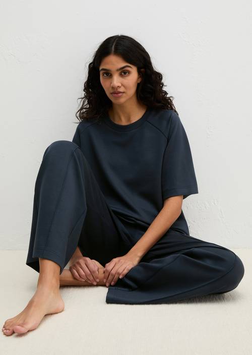 Camisa de salón Dark Navy Q898 - Imagen del producto 1