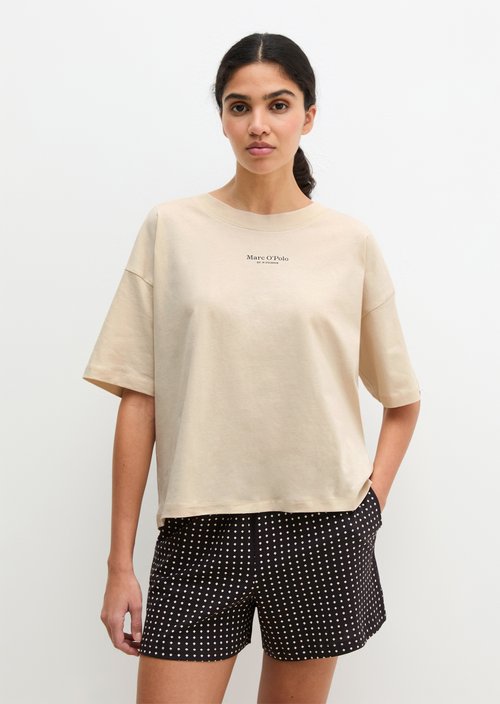 Marc O'Polo Loungeset, Dames, beige, Xs, 100% Katoen