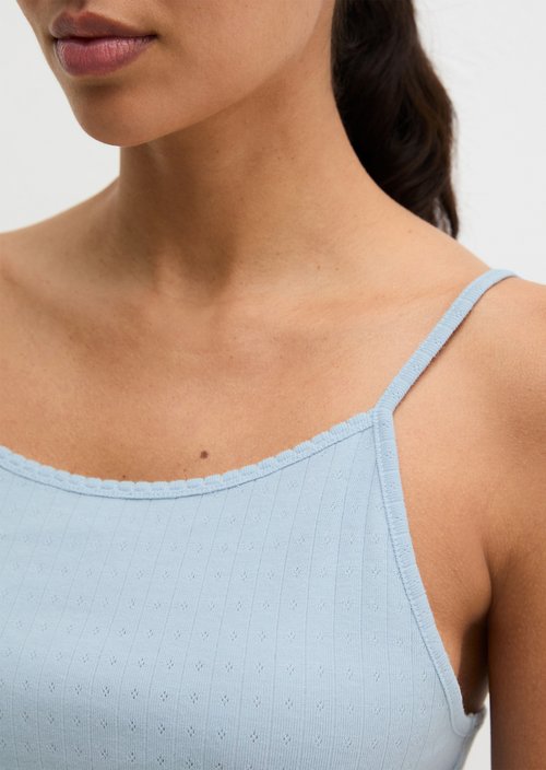 Lounge cami top — Niagara Mist