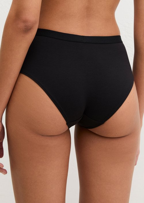 Panty — Black Stripe Multi (alternate view)