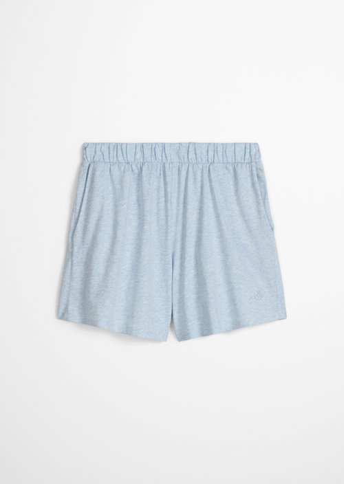 Lounge shorts — Light Blue Melange