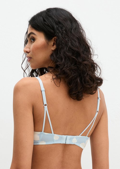 Bralette — Niagara Mist Print