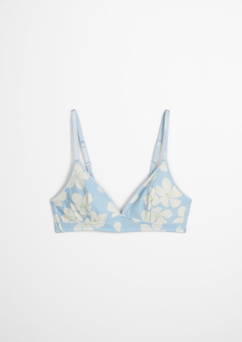 Bralette — Niagara Mist Print