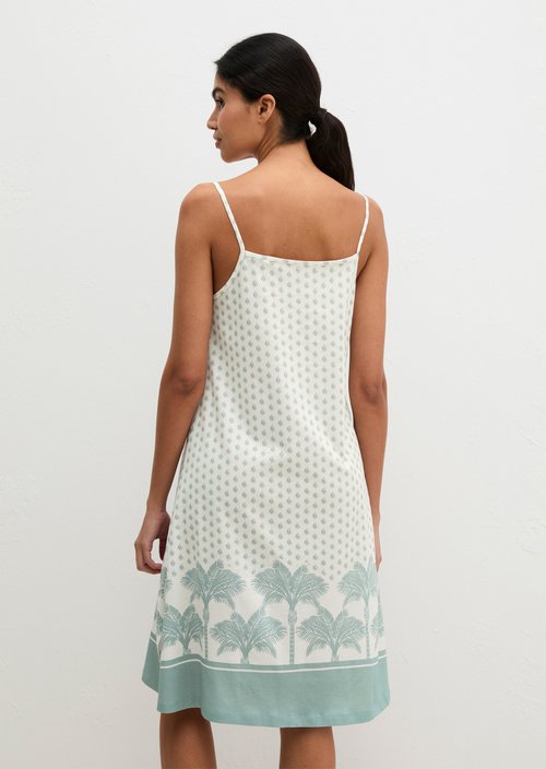 Lounge dress — Gray Mist Print