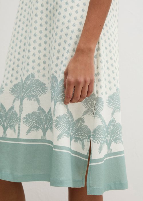 Lounge dress — Gray Mist Print