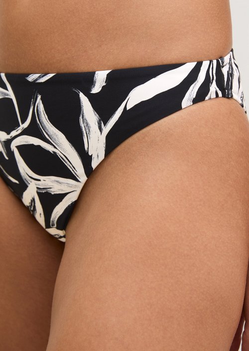 Bikini briefs — Black/White