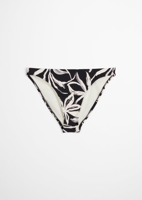Bikini briefs — Black/White