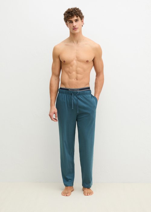 Lounge jersey pants — Orion Blue