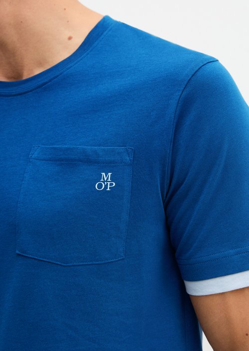 Lounge T-shirt — Navy Peony
