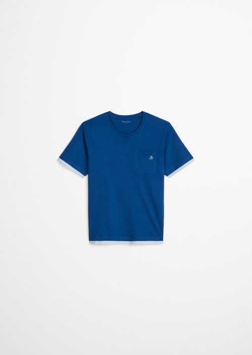 Lounge T-shirt — Navy Peony