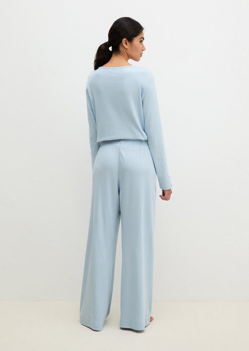 Lounge pants — Niagara Mist