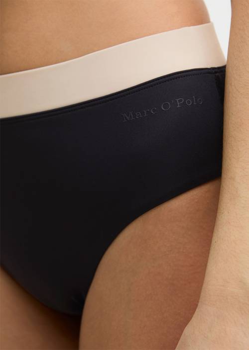 High-waist bikini briefs Black - Product image 2