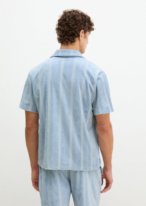 Lounge shirt — Niagara Mist Embos