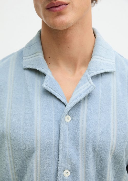 Lounge shirt — Niagara Mist Embos