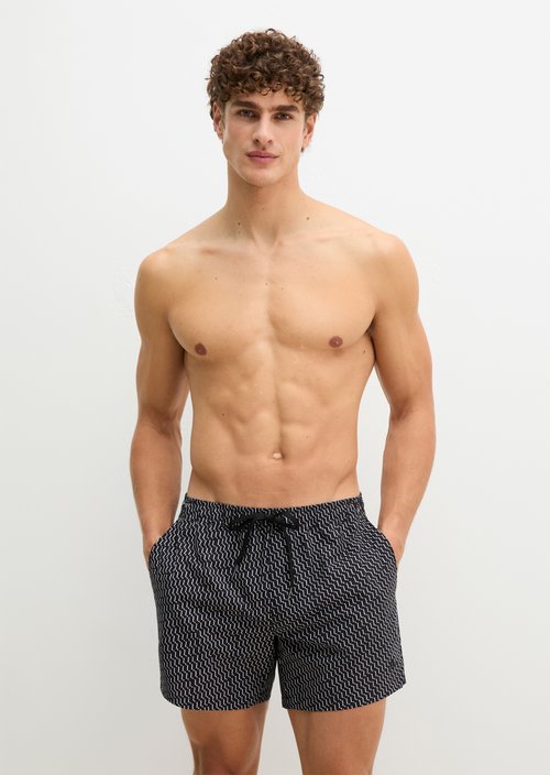 Swimming shorts — Black Print