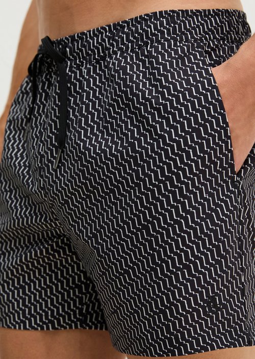 Swimming shorts — Black Print