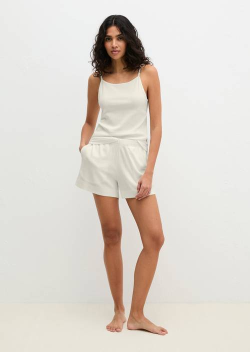Lounge shorts White Cotton Q152 - Product image 1