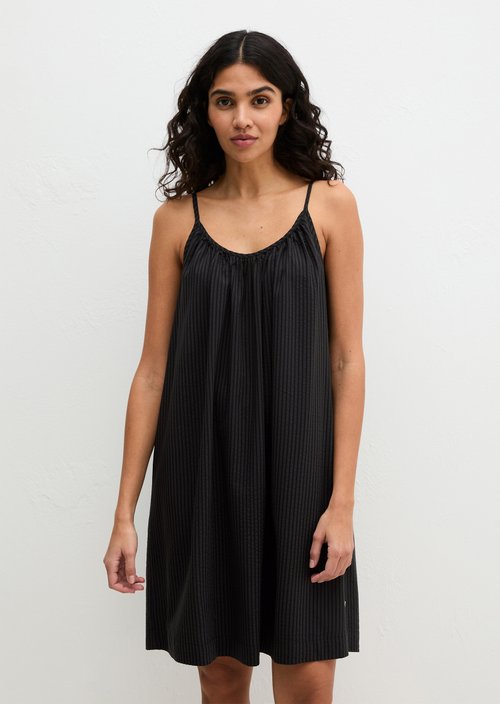 Beach cami dress — Black