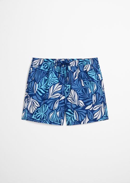 Swimming shorts — Navy Peony Print 2
