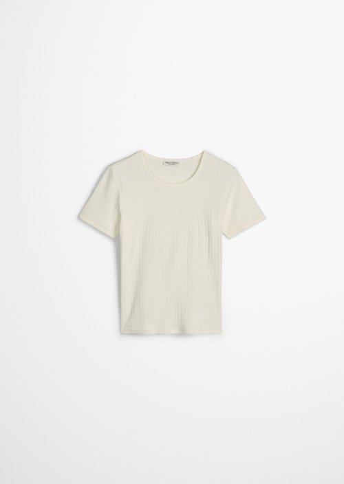 Lounge top — White Cotton Q152
